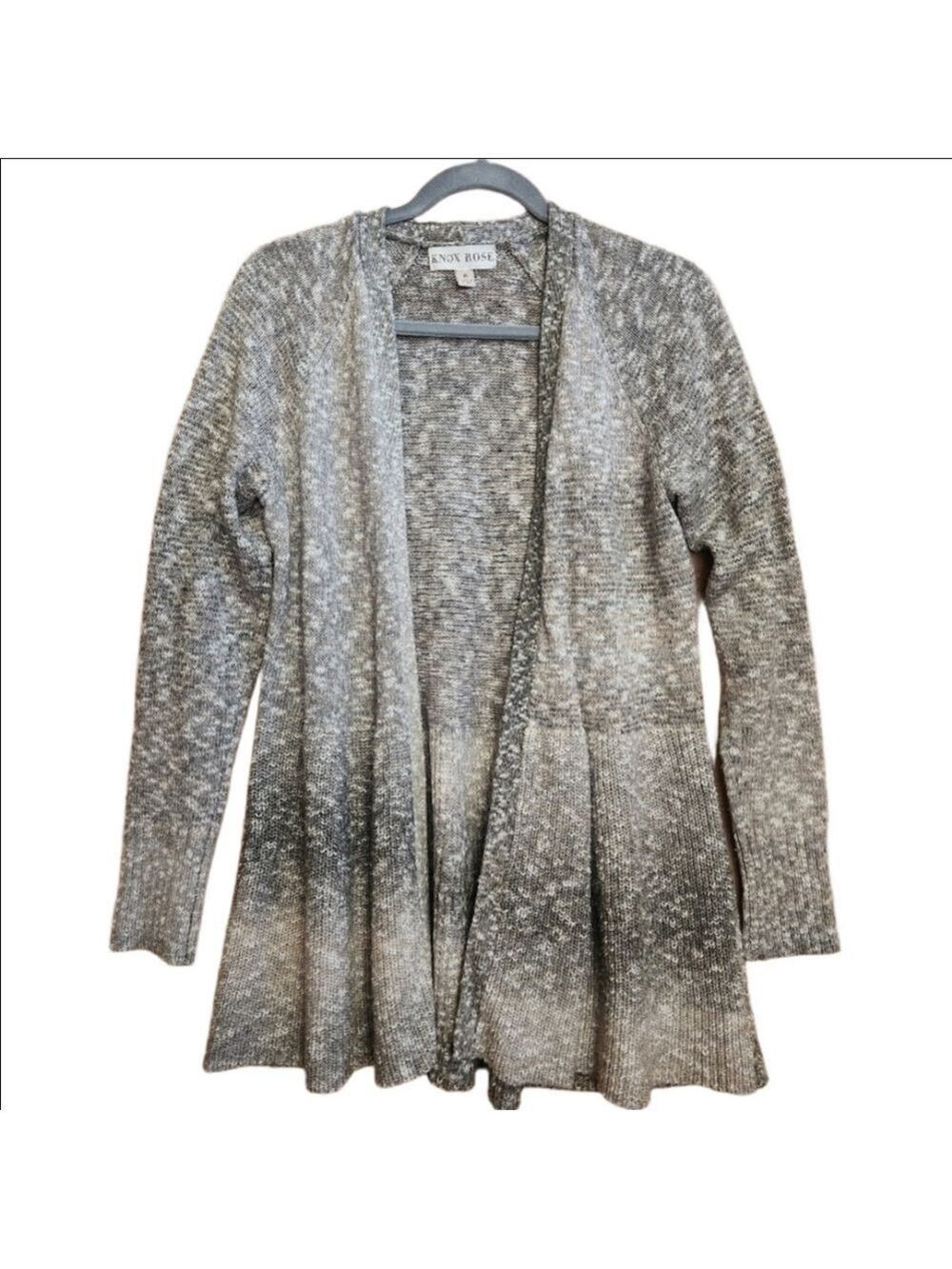 KNOX ROSE KNIT CARDIGAN SWEATER - EUC - MEDIUM